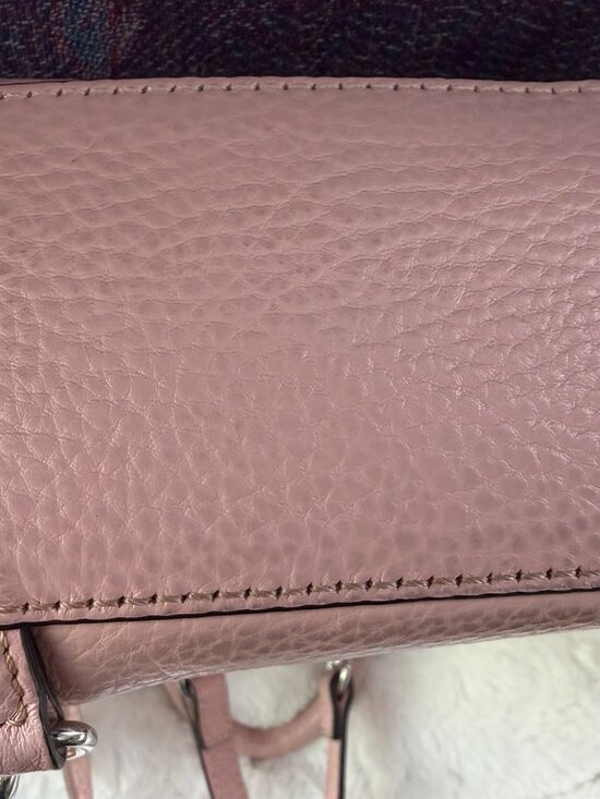Rebecca Minkoff Madison Small Leather Backpack - Petal Pink main image 8
